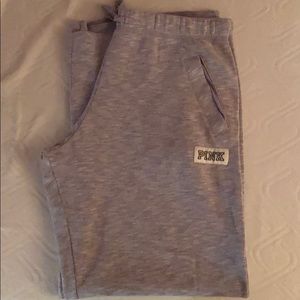 PINK Bootcut Sweatpants